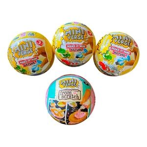 NWT-MGA MINI VERSE-TOTAL OF 4